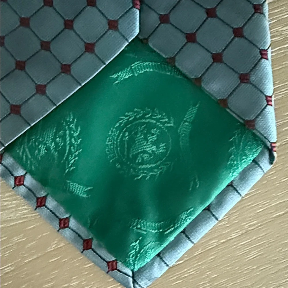Tommy Hilfiger Geometric 100% Silk Neck Tie